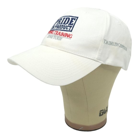 Vintage 2002 Daimler Chrysler Strapback Cap Trucker Baseball Pride In Product - Picture 3 of 12